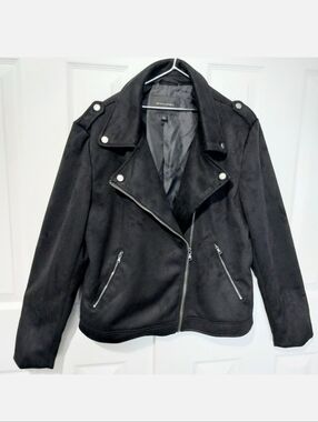 Banana‎ Republic Vegan Suede Jacket, NEW, Size L